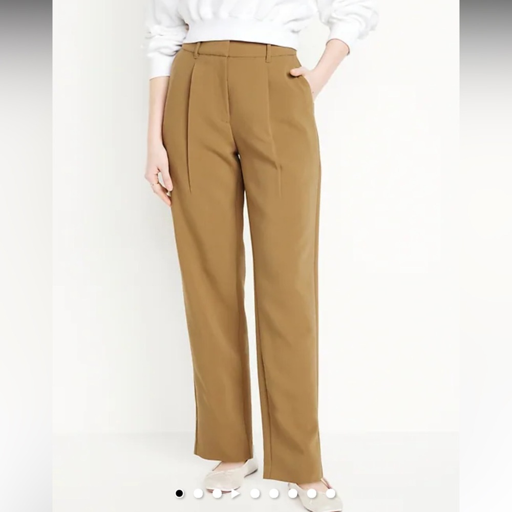 Black - Extra High-Waisted Taylor Trouser Straight Pants - Size XXL